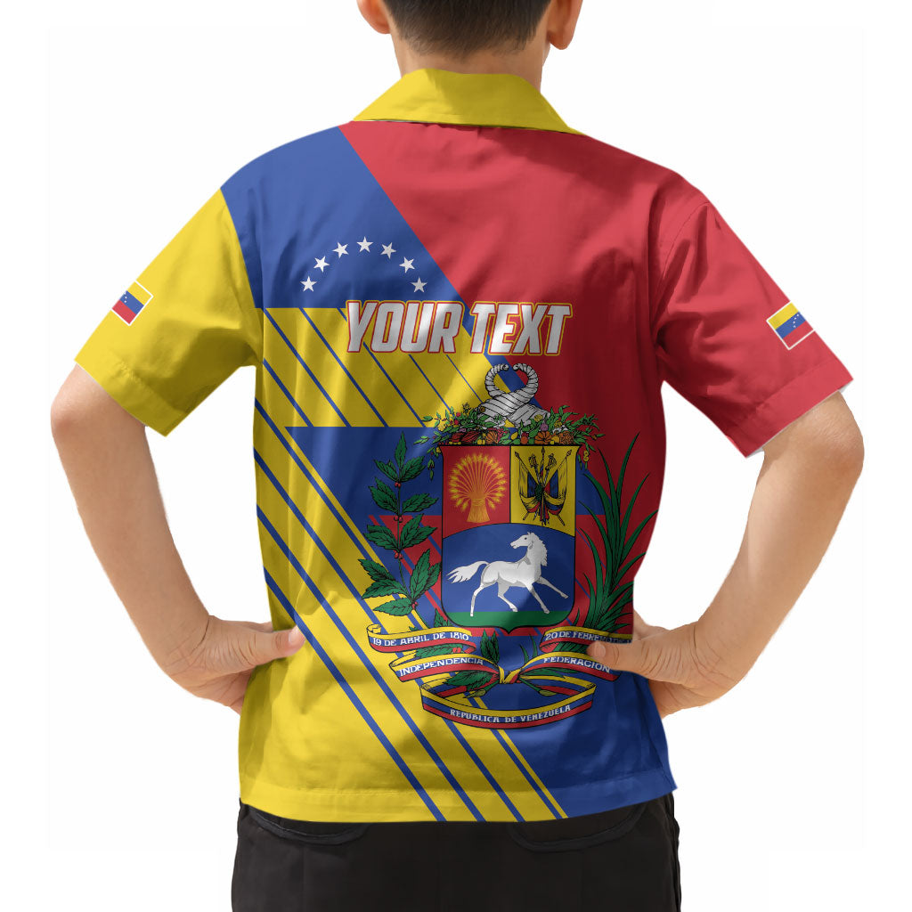 Personalized Republic of Venezuela Hawaiian Shirt Flag Color Inspired