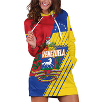 Personalized Republic of Venezuela Hoodie Dress Flag Color Inspired