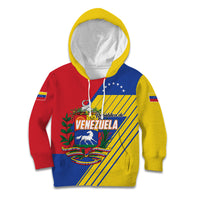 Personalized Republic of Venezuela Kid Hoodie Flag Color Inspired