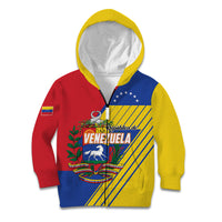 Personalized Republic of Venezuela Kid Hoodie Flag Color Inspired