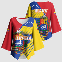 Personalized Republic of Venezuela Kimono Sleeve Blouse Flag Color Inspired
