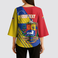 Personalized Republic of Venezuela Kimono Sleeve Blouse Flag Color Inspired