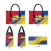Republic of Venezuela Leather Bag Flag Color Inspired