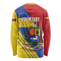 Personalized Republic of Venezuela Long Sleeve Shirt Flag Color Inspired