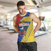 Personalized Republic of Venezuela Men Tank Top Flag Color Inspired