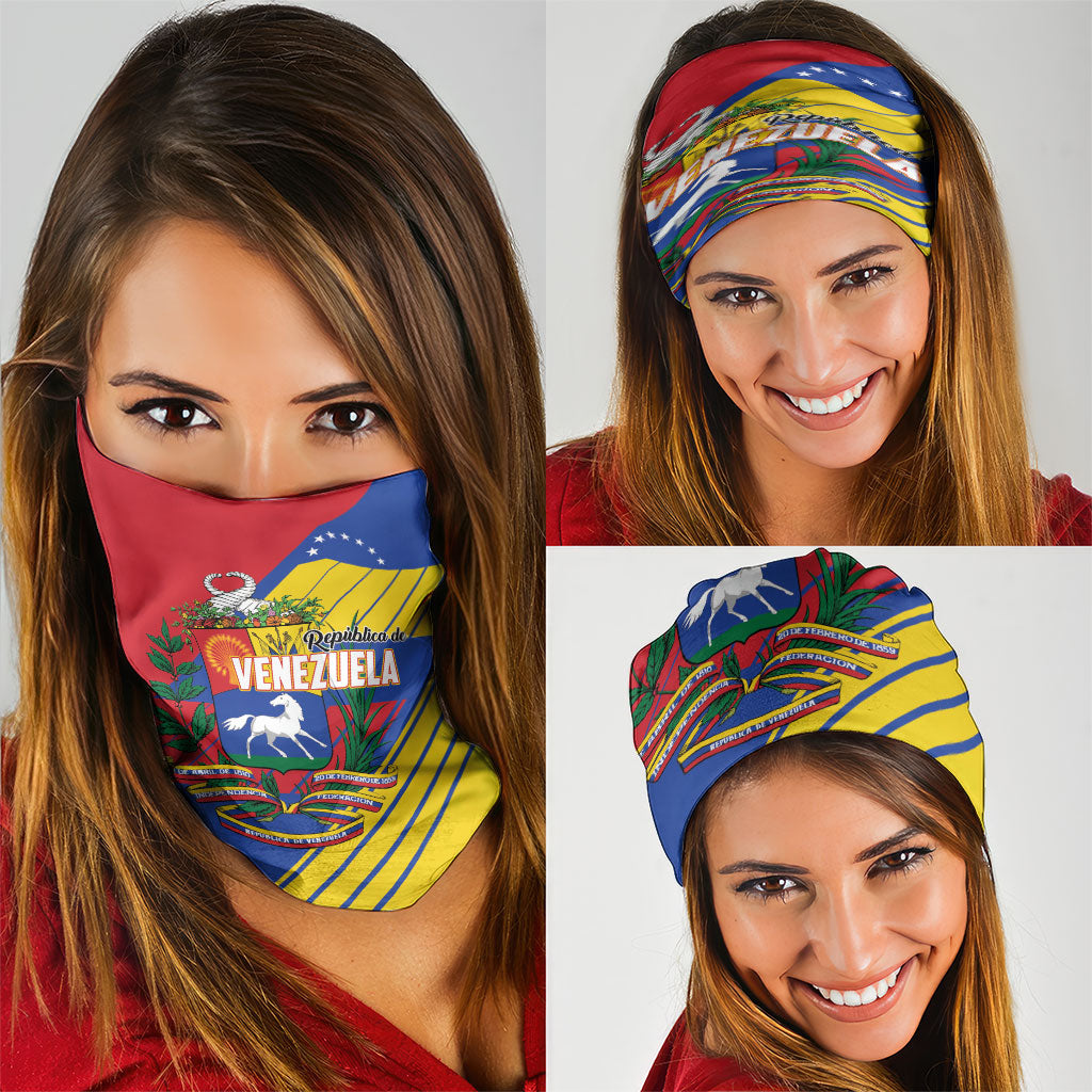 Republic of Venezuela Neck Gaiter Flag Color Inspired