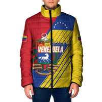 Personalized Republic of Venezuela Padded Jacket Flag Color Inspired