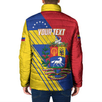 Personalized Republic of Venezuela Padded Jacket Flag Color Inspired