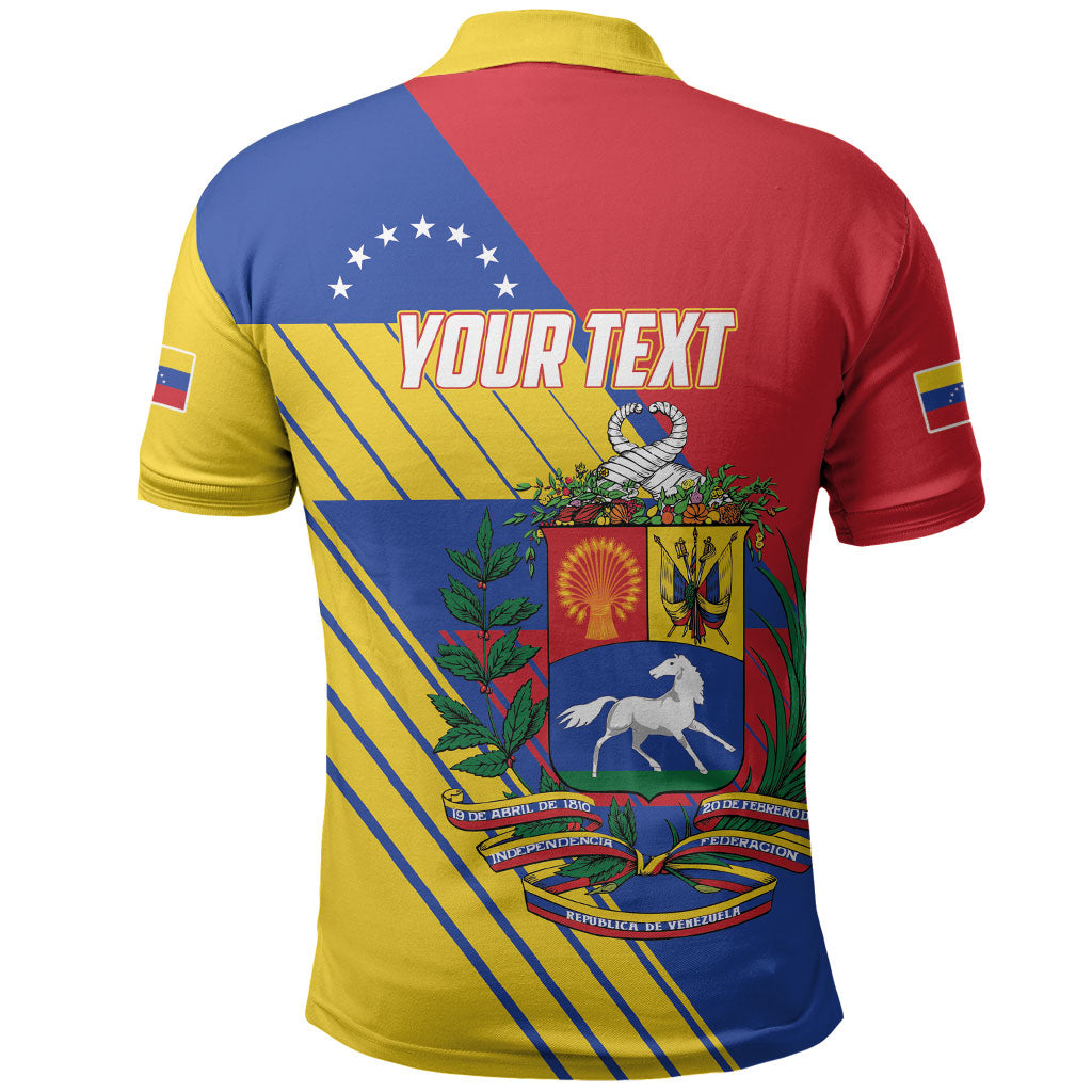 Personalized Republic of Venezuela Polo Shirt Flag Color Inspired