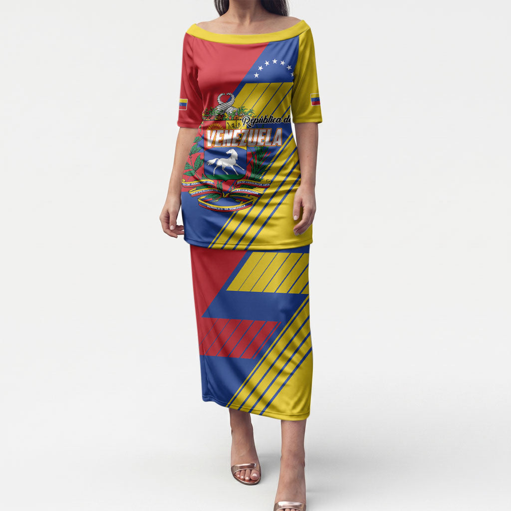 Personalized Republic of Venezuela Puletasi Flag Color Inspired