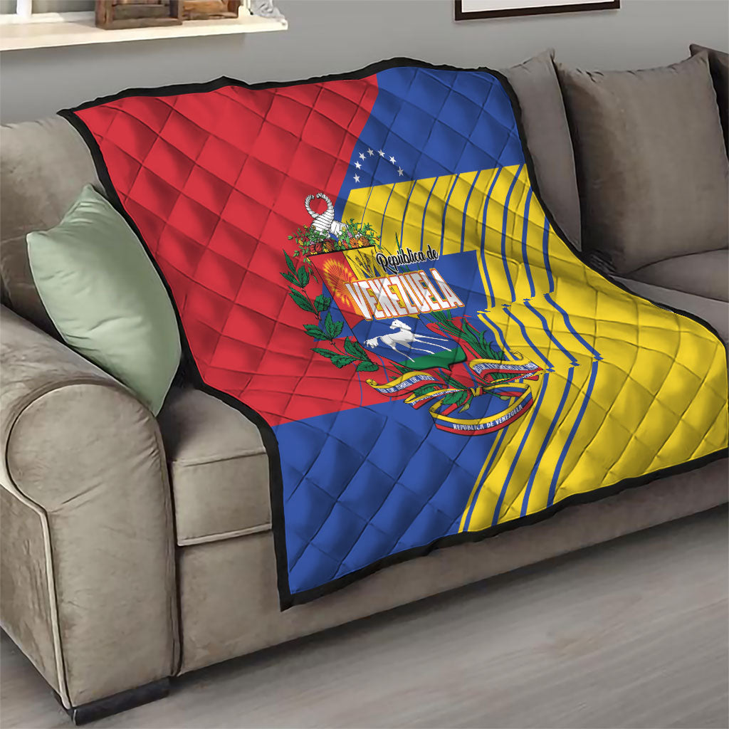 Republic of Venezuela Quilt Flag Color Inspired