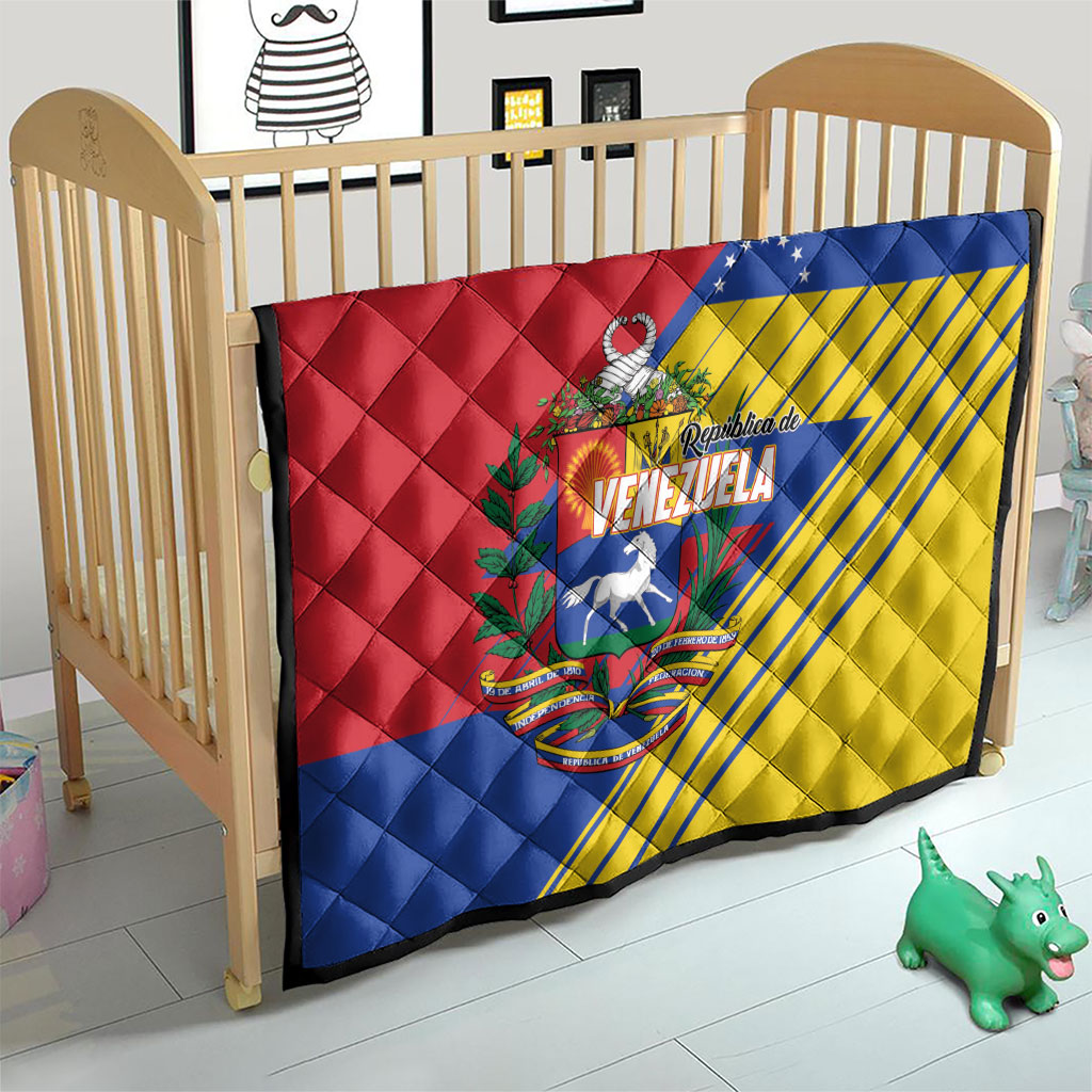 Republic of Venezuela Quilt Flag Color Inspired