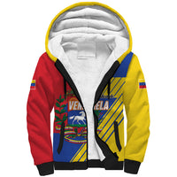 Personalized Republic of Venezuela Sherpa Hoodie Flag Color Inspired