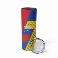 Personalized Republic of Venezuela Skinny Tumbler Flag Color Inspired