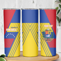 Personalized Republic of Venezuela Skinny Tumbler Flag Color Inspired