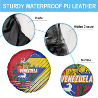 Republic of Venezuela Spare Tire Cover Flag Color Inspired