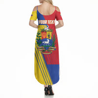 Personalized Republic of Venezuela Summer Maxi Dress Flag Color Inspired