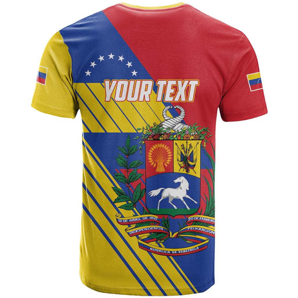 Personalized Republic of Venezuela T Shirt Flag Color Inspired