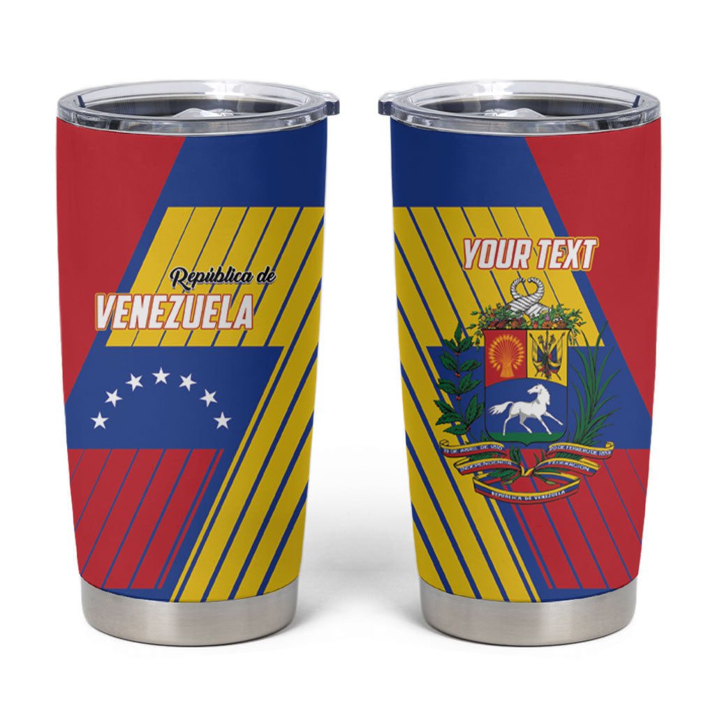 Personalized Republic of Venezuela Tumbler Cup Flag Color Inspired