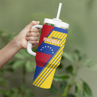 Personalized Republic of Venezuela Tumbler With Handle Flag Color Inspired