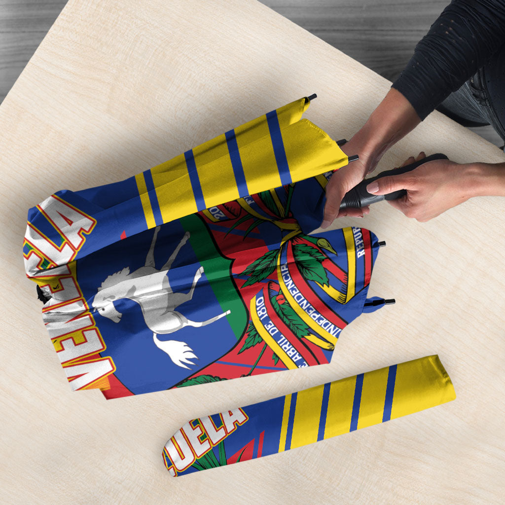 Republic of Venezuela Umbrella Flag Color Inspired