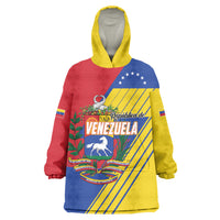 Personalized Republic of Venezuela Wearable Blanket Hoodie Flag Color Inspired