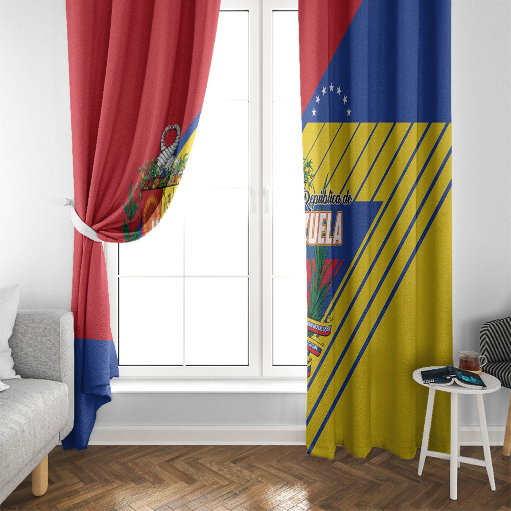Republic of Venezuela Window Curtain Flag Color Inspired