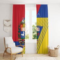 Republic of Venezuela Window Curtain Flag Color Inspired