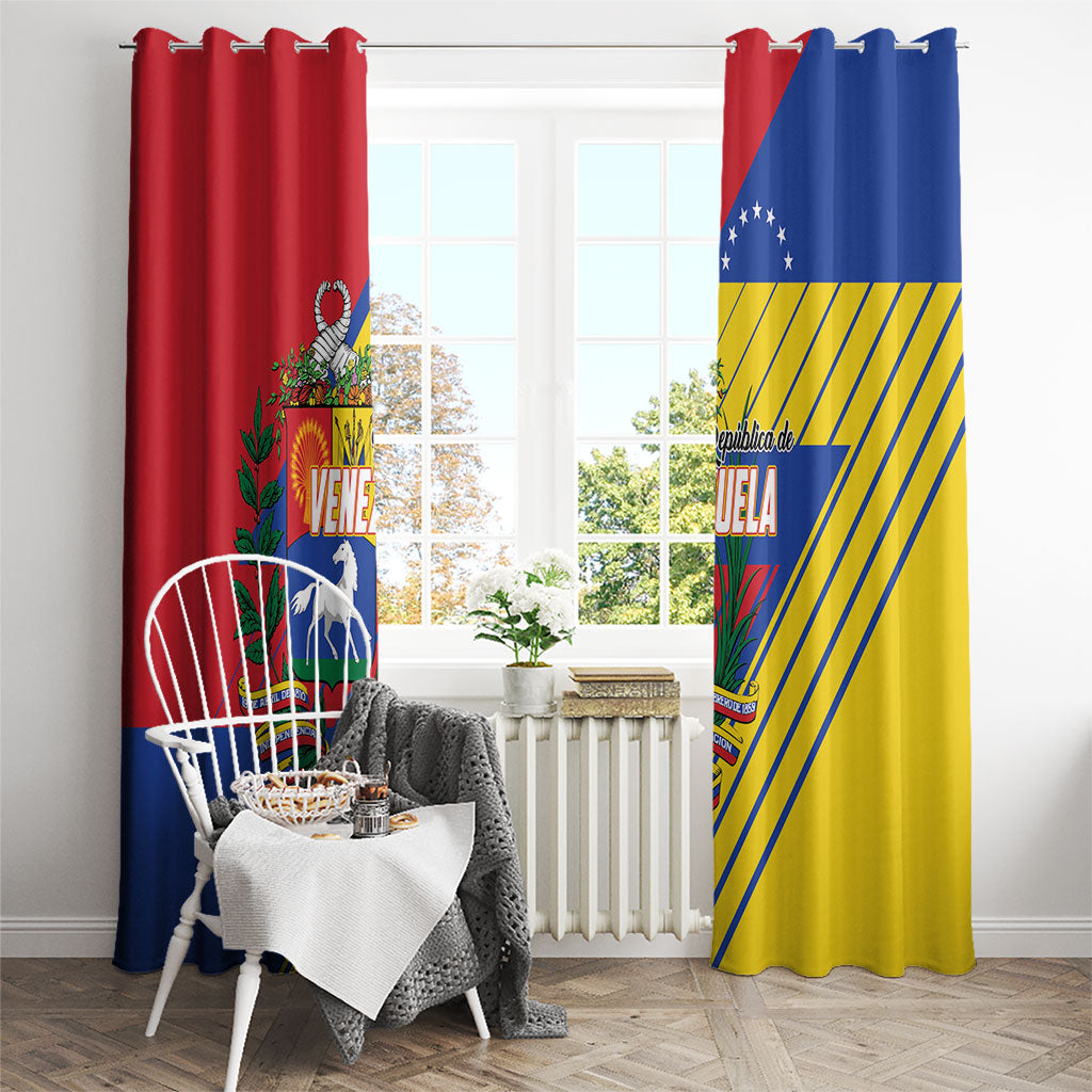Republic of Venezuela Window Curtain Flag Color Inspired