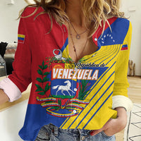 Personalized Republic of Venezuela Women Casual Shirt Flag Color Inspired