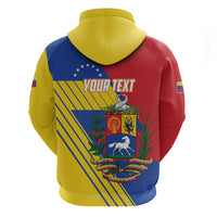 Personalized Republic of Venezuela Zip Hoodie Flag Color Inspired