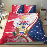 Polish-American Heritage Month Bedding Set Eagle Curve Style - Wonder Print Shop