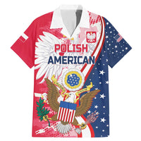 Personalized Polish-American Heritage Month Family Matching Mermaid Dress and Hawaiian Shirt Eagle Curve Style - Wonder Print Shop