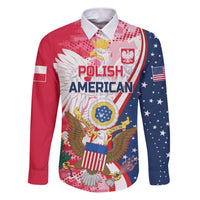 Personalized Polish-American Heritage Month Family Matching Puletasi and Hawaiian Shirt Eagle Curve Style - Wonder Print Shop