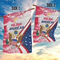 Polish-American Heritage Month Garden Flag Eagle Curve Style - Wonder Print Shop