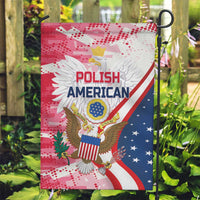 Polish-American Heritage Month Garden Flag Eagle Curve Style - Wonder Print Shop