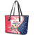 Polish-American Heritage Month Leather Tote Bag Eagle Curve Style - Wonder Print Shop