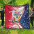 Polish-American Heritage Month Quilt Eagle Curve Style - Wonder Print Shop