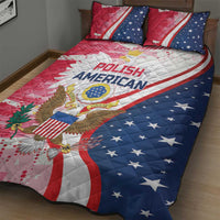 Polish-American Heritage Month Quilt Bed Set Eagle Curve Style - Wonder Print Shop