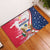 Polish-American Heritage Month Rubber Doormat Eagle Curve Style - Wonder Print Shop