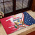 Polish-American Heritage Month Rubber Doormat Eagle Curve Style - Wonder Print Shop