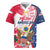 Personalized Polish-American Heritage Month Rugby Jersey Eagle Curve Style - Wonder Print Shop