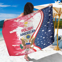 Polish-American Heritage Month Sarong Eagle Curve Style - Wonder Print Shop