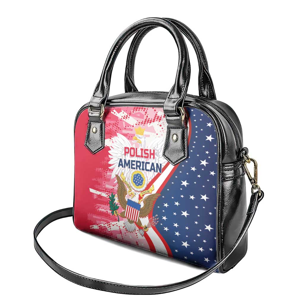 Polish-American Heritage Month Shoulder Handbag Eagle Curve Style