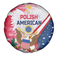 Polish-American Heritage Month Spare Tire Cover Eagle Curve Style - Wonder Print Shop