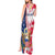 Personalized Polish-American Heritage Month Tank Maxi Dress Eagle Curve Style - Wonder Print Shop