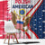 Polish-American Heritage Month Window Curtain Eagle Curve Style - Wonder Print Shop