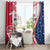 Polish-American Heritage Month Window Curtain Eagle Curve Style - Wonder Print Shop