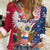 Personalized Polish-American Heritage Month Women Casual Shirt Eagle Curve Style - Wonder Print Shop