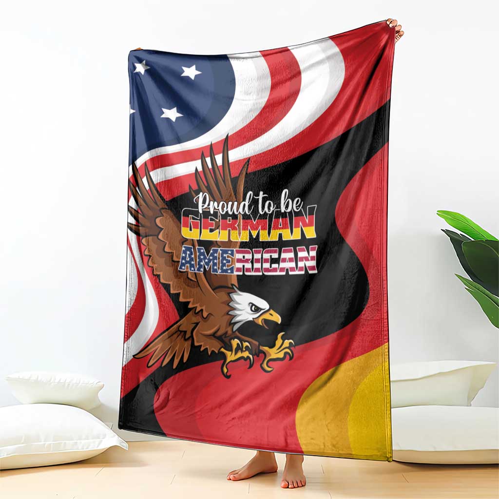 Proud to be German-American Blanket Eagle Heritage Month